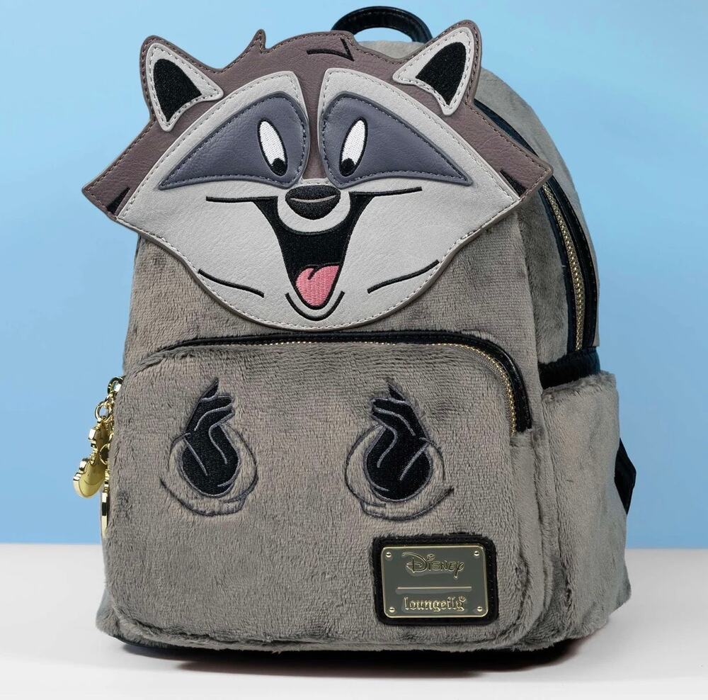 Loungefly x Disney Pocahontas Meeko Cosplay Mini Backpack NWT